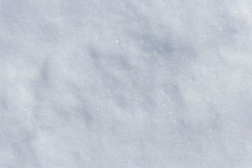 Obraz premium Texture of the white snow. Winter background