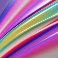 Colorful background with soft faded rainbow-colored stripes.