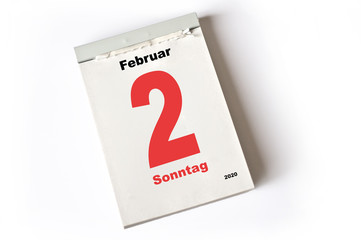 2. Februar 2020