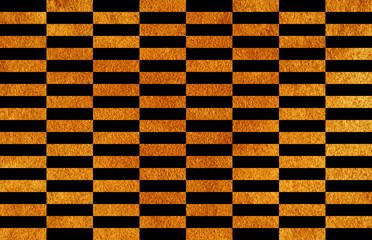 Golden painted striped background.