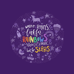 Lettering Motivational Quote