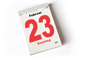23. Februar 2020