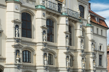 Fototapeta na wymiar Historisches Rathaus in Lüneburg
