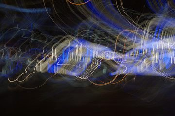 lightpainting abstract