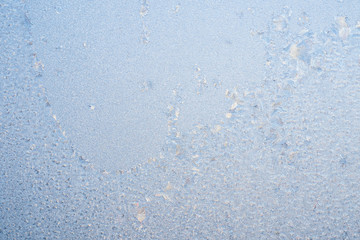 Rime, frost, ice texture. ice pattern texture