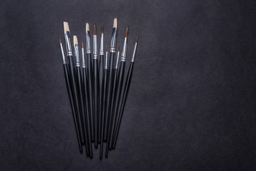 Art Brush Set, Watercolor and Acrylic Artist Paint Brushes