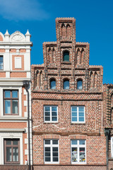 Fototapeta na wymiar Historisches Giebelhaus in Lüneburg