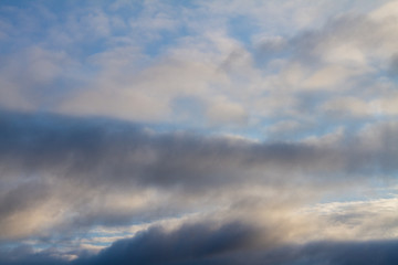 Obraz premium Sunny Blue Sky and Clouds