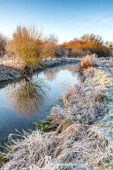 A frosty winter morning at Costa Beck - 228702176