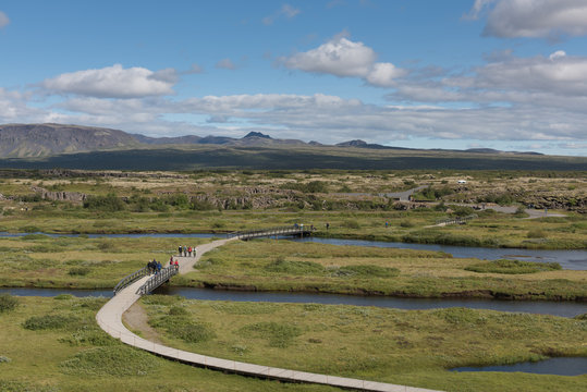 Thingvellir National Park in Iceland
