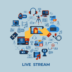 Digital vector video on demand technology