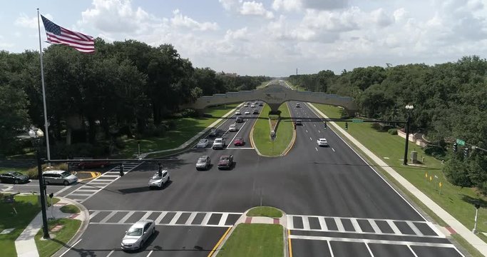Aerial Near The Villages Community in Orlando, Florida