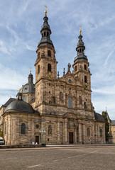 Fototapeta na wymiar Cathedral of Fulda, Hesse, Germany