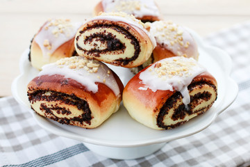Swedish buns on the table