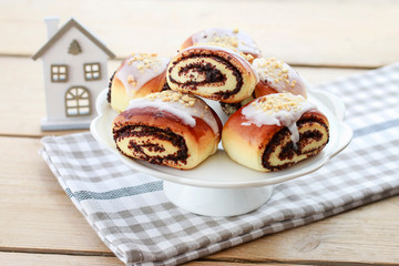 Swedish buns on the table