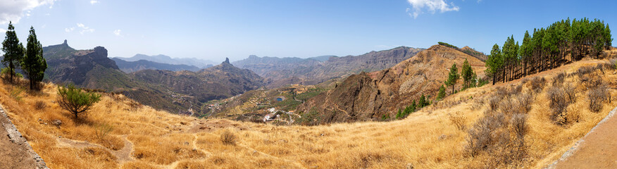 landscape in the mountains