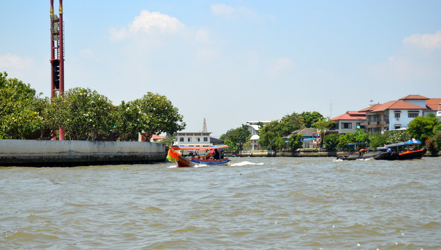 canaux de bangkok thailande