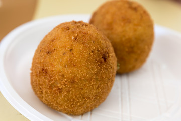 Tasty Sicilian Arancini

