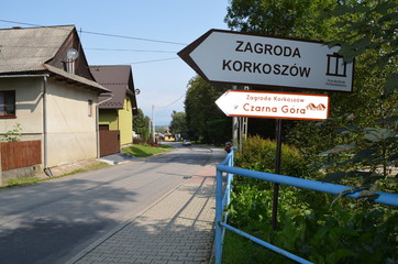 Zagroda Korkoszów na Podhalu w Czarnej Górze, Polska © Ewa