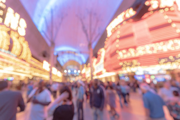 Las Vegas Blurred background night