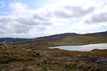 Barley Lake Glengarriff near the Cork Kerry Mountains