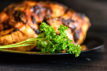 whole grilled chicken