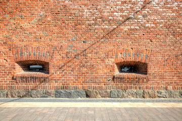 Kaliningrad. Tower Dona, embrasures