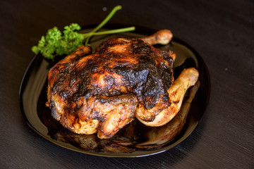 whole grilled chicken
