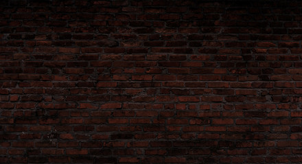The texture of the brick. Background of empty brick basement wall.