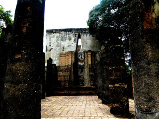 wat si chum temple Sukhothai Historical Park