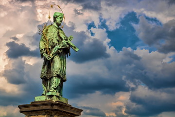 Fototapeta premium Prag, Johann von Nepomuk