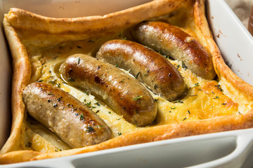 Homemade English Toad in the Hole