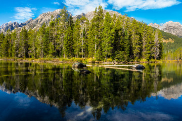 Leig Lake Grand Teton National Park Wyoming