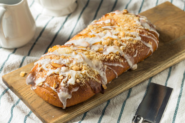 Sweet Homemade Coffee Cake Strudel