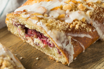 Sweet Homemade Coffee Cake Strudel