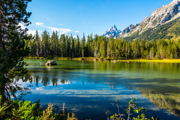 Leig Lake Grand Teton National Park Wyoming