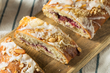 Sweet Homemade Coffee Cake Strudel