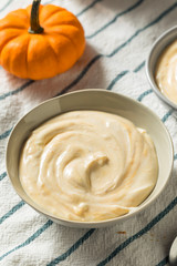 Healthy Organic Pumpkin Spice Yogurt