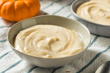 Healthy Organic Pumpkin Spice Yogurt