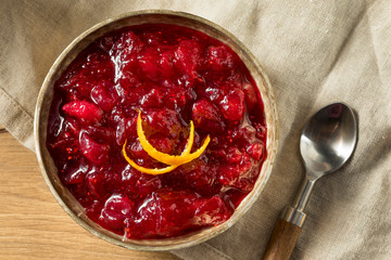 Sweet Homemade Cranberry Sauce