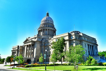 State Capital building in Boise, Idaho, USA