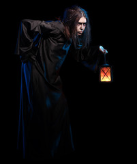 Witch isolated on black version