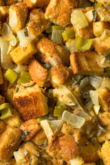 Homemade Bread Stuffing for Thanksgiving Dinner
