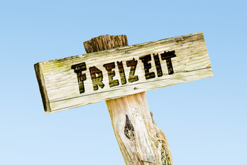 Schild 329 - Freizeit