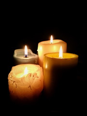 fire Burning Flame Candle natural phenomenon illuminated heat temperature indoors no people Dark close-up glowing 