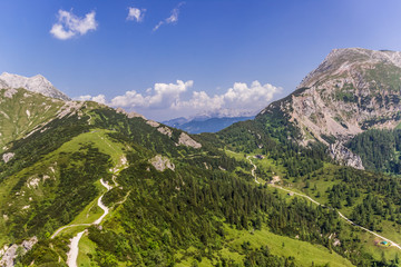 Obraz premium Beautiful alpine view at the Jenner - Berchtesgaden - Bavaria