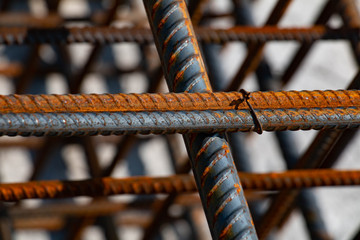 ribbed iron for construction