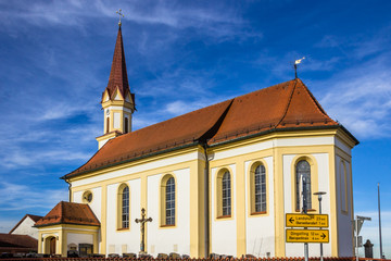 Beautiful bavarian church