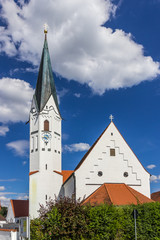 Fototapeta na wymiar Beautiful bavarian church