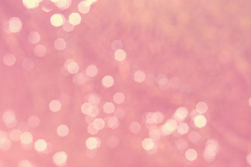 Pink background with bokeh